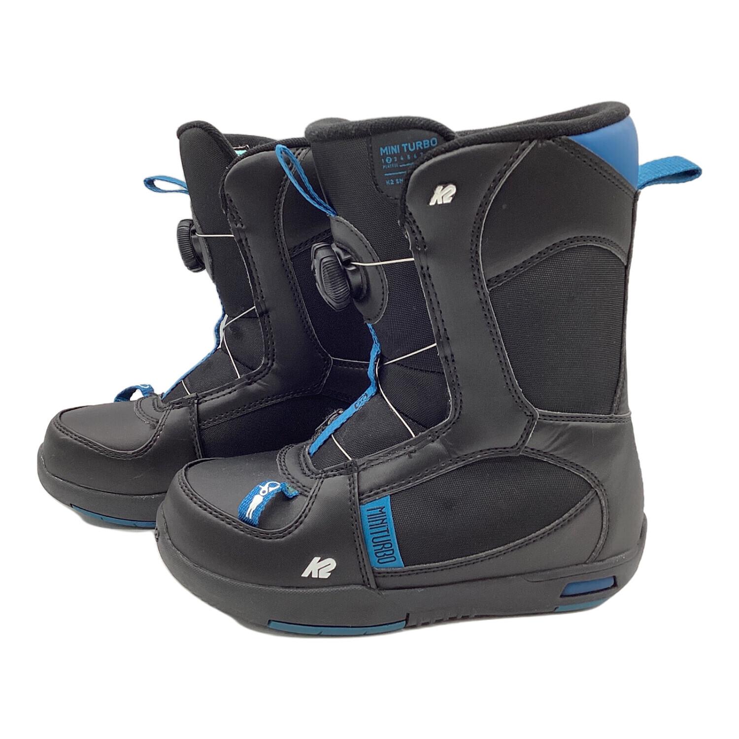 メンテ済■k2-120cm■ブーツ22～24cm■キッズ ジュニア 子供 K2 (ケーツー) MINI TURBO Jr スノーボードブーツ キッズ SIZE 22cm