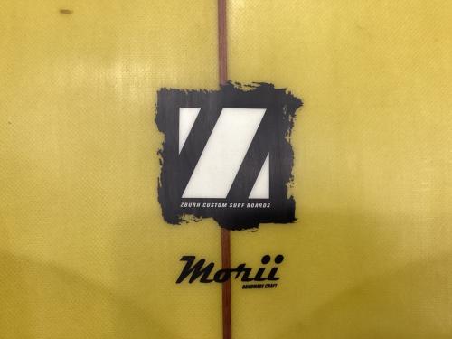 ZBURH CUSTOM SURFBOARDS ミッドレングス/ファンボード @ 7'7"x22"