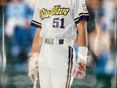 オリックス・ブルウェーブ ジャンボポスター 応援グッズ 1m×2ｍ