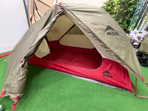 MSR (エムエスアール) 登山用テント オリーブ ヨゴレ有 エリクサー2