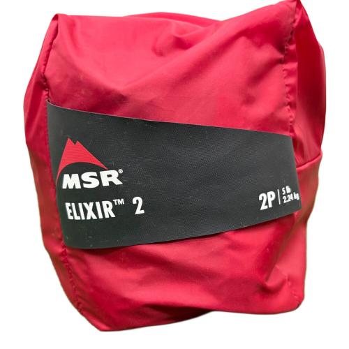 MSR (エムエスアール) 登山用テント オリーブ ヨゴレ有 エリクサー2