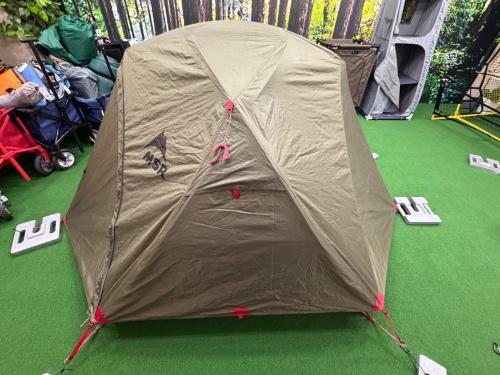 MSR (エムエスアール) 登山用テント オリーブ ヨゴレ有 エリクサー2