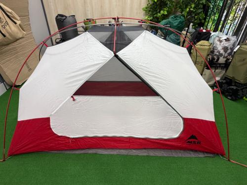 MSR (エムエスアール) 登山用テント オリーブ ヨゴレ有 エリクサー2
