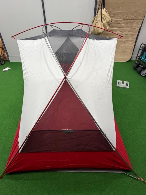 MSR (エムエスアール) 登山用テント オリーブ ヨゴレ有 エリクサー2