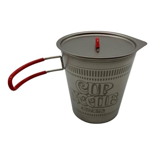NISSIN (ニッシン) カップヌードル型 チタンクッカー クッカー 赤
