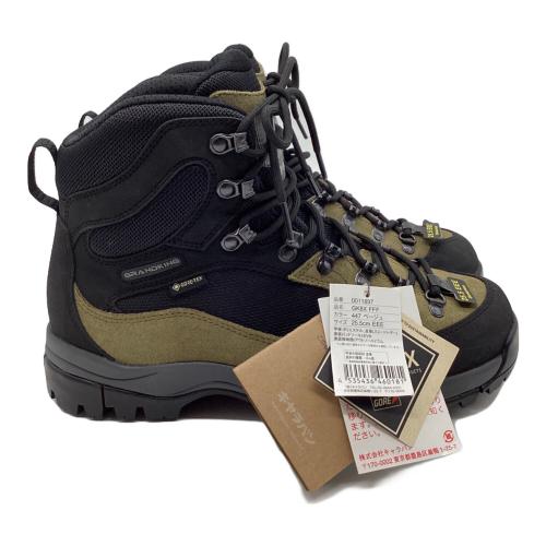 CARAVAN (キャラバン) GK8X-FFF ハイカット(ハードソール) トレッキングシューズ 0011897 メンズ SIZE 25.5cm カーキ×ブラック