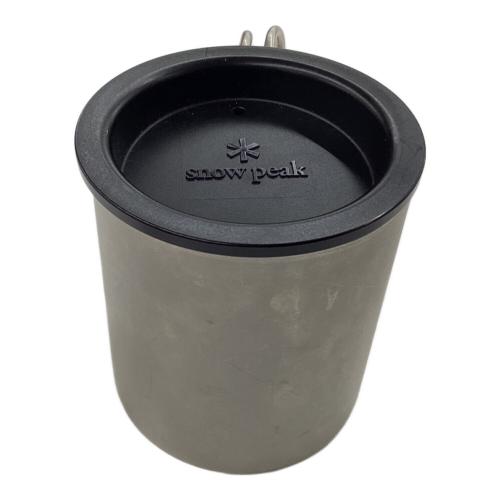 Snow peak (スノーピーク) チタンダブルマグ 300 アウトドア食器
