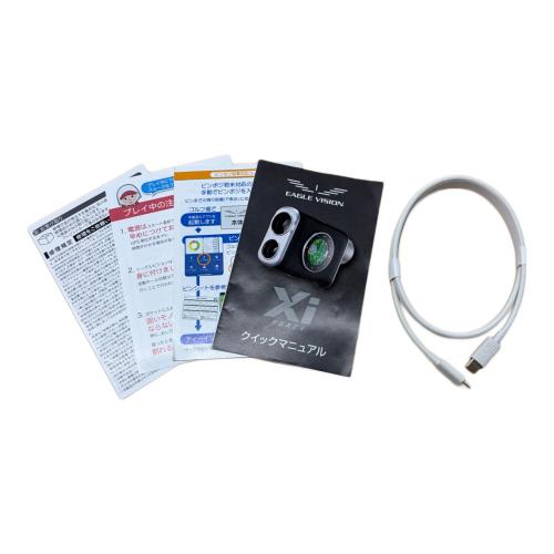 EAGLE VISION (イーグルビジョン) ゴルフ距離測定器 GPSナビ機能付 ケース・元箱付属 ブラック Xi EV-490