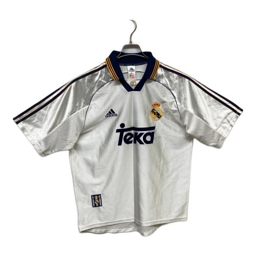 レアル・マドリード サッカーユニフォーム 98-99 ラウル・ゴンサレス【7】 ホワイト  SIZE L(相当)