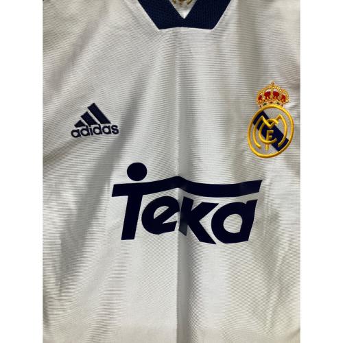 レアル・マドリード サッカーユニフォーム 98-99 ラウル・ゴンサレス【7】 ホワイト  SIZE L(相当)