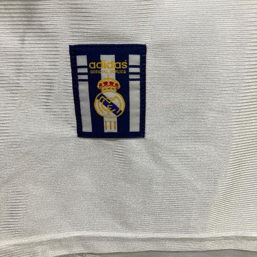レアル・マドリード サッカーユニフォーム 98-99 ラウル・ゴンサレス【7】 ホワイト  SIZE L(相当)