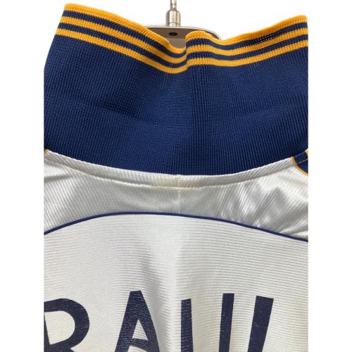 レアル・マドリード サッカーユニフォーム 98-99 ラウル・ゴンサレス【7】 ホワイト  SIZE L(相当)