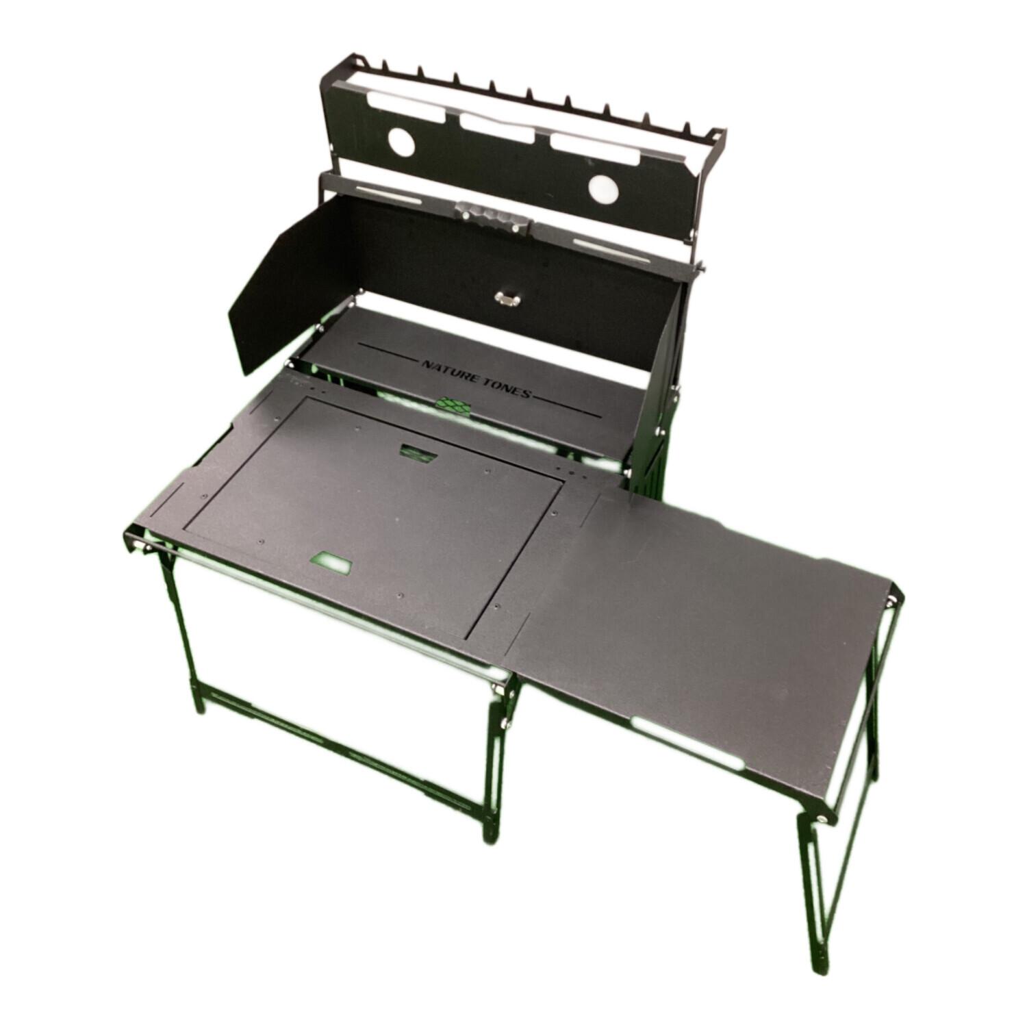 NATURE TONES (ネイチャートーンズ) アウトドアテーブル ブラック THE