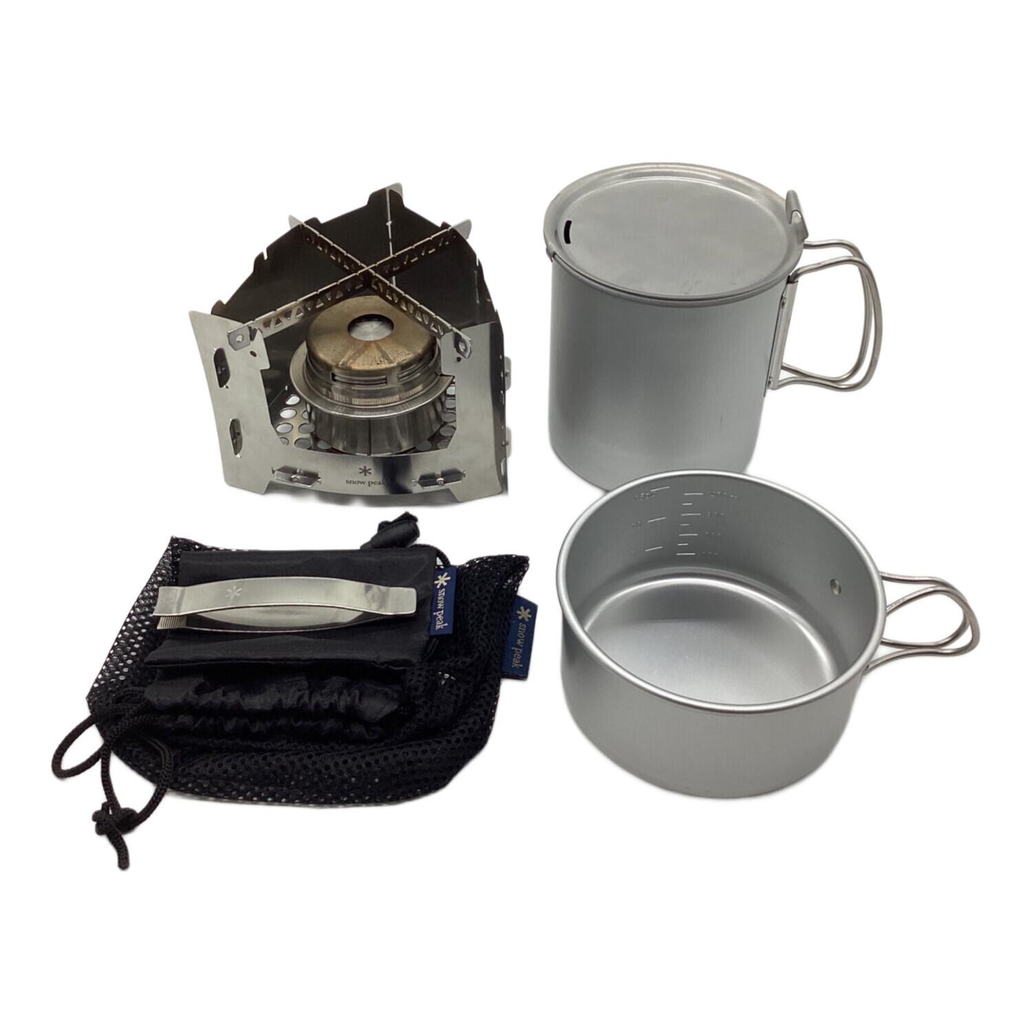 Snow peak (スノーピーク) 火焔ストーブ コーエン クッカーセット