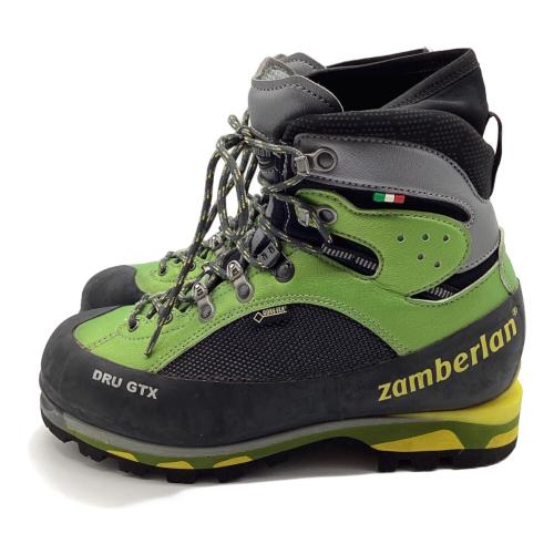 zamberlan (ザンバラン) DRU GTX 厳冬期用 トレッキングシューズ 約25.5cm グリーン×ブラック