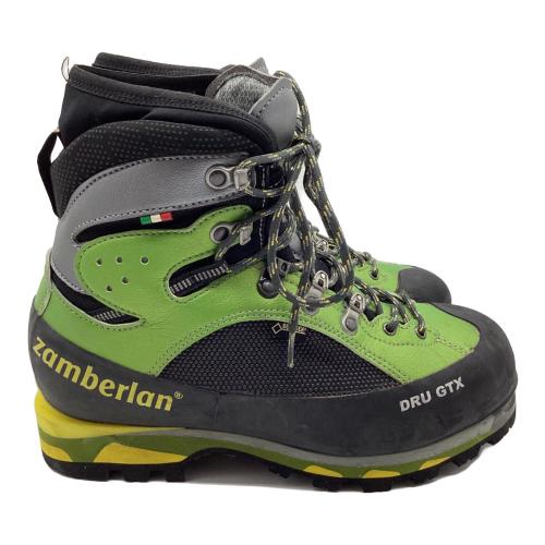 zamberlan (ザンバラン) DRU GTX 厳冬期用 トレッキングシューズ 約25.5cm グリーン×ブラック