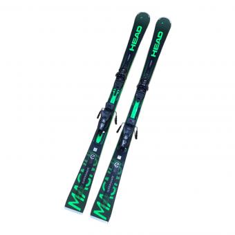 HEAD (ヘッド) SUPERSHAPE e-MAGNUM カービングスキー 23-24モデル ブラックxグリーン 163㎝ キズ有