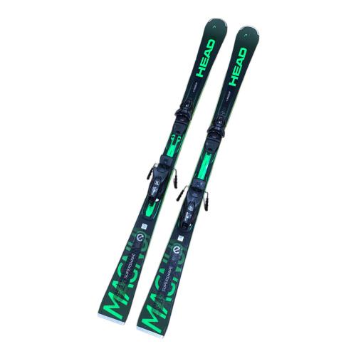 HEAD (ヘッド) SUPERSHAPE e-MAGNUM カービングスキー 23-24モデル ブラックxグリーン 163㎝ キズ有