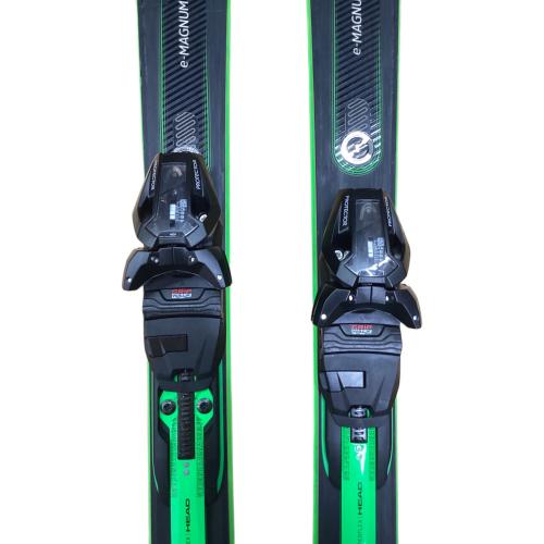 HEAD (ヘッド) SUPERSHAPE e-MAGNUM カービングスキー 23-24モデル ブラックxグリーン 163㎝ キズ有
