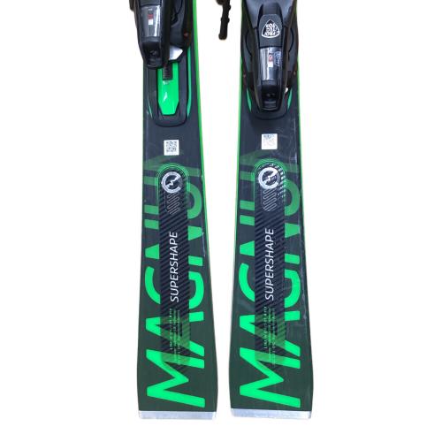 HEAD (ヘッド) SUPERSHAPE e-MAGNUM カービングスキー 23-24モデル ブラックxグリーン 163㎝ キズ有