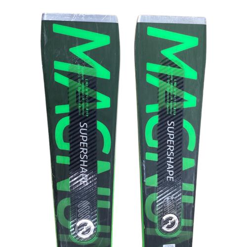 HEAD (ヘッド) SUPERSHAPE e-MAGNUM カービングスキー 23-24モデル ブラックxグリーン 163㎝ キズ有