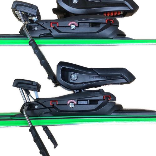 HEAD (ヘッド) SUPERSHAPE e-MAGNUM カービングスキー 23-24モデル ブラックxグリーン 163㎝ キズ有