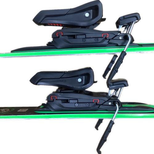 HEAD (ヘッド) SUPERSHAPE e-MAGNUM カービングスキー 23-24モデル ブラックxグリーン 163㎝ キズ有