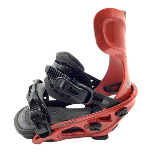 と*ち様 FLUX DSW スノーボードビンディング Mサイズ レッド