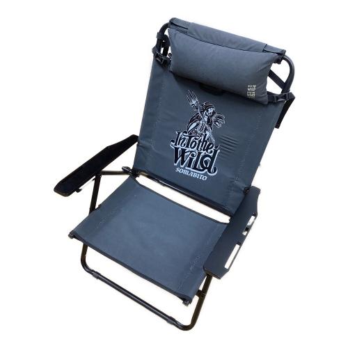 SOMABITO (ソマビト) アウトドアチェア somabito別注モデル ブラック ローバーチェア マルチクッションセット