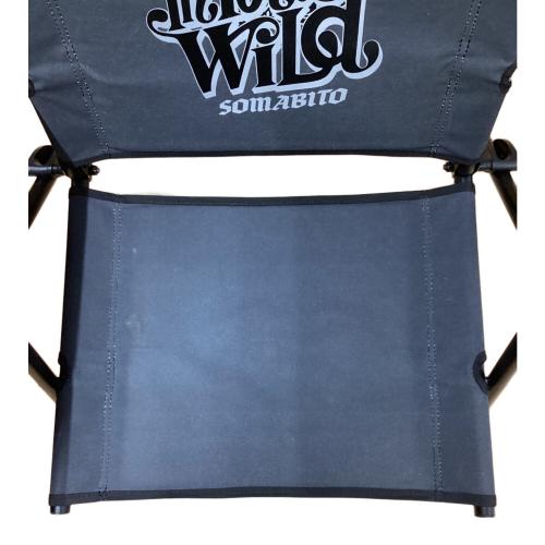 SOMABITO (ソマビト) アウトドアチェア somabito別注モデル ブラック ローバーチェア マルチクッションセット