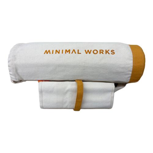 MINIMAL WORKS (ミニマルワークス) アウトドアテーブル ブラウン モカロールテーブルバンブー