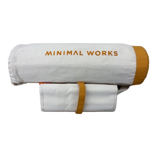 MINIMAL WORKS (ミニマルワークス) アウトドアテーブル ブラウン モカロールテーブルバンブー