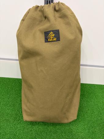 CAMP on PARADE (キャンプオンパレード) ソロテント   オーダー品 ネイビー×ワインレッド 煙突穴なし・フロアなし ウェッジテント"ハックルベリー"