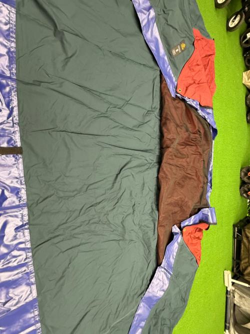 CAMP on PARADE (キャンプオンパレード) ソロテント   オーダー品 ネイビー×ワインレッド 煙突穴なし・フロアなし ウェッジテント"ハックルベリー"