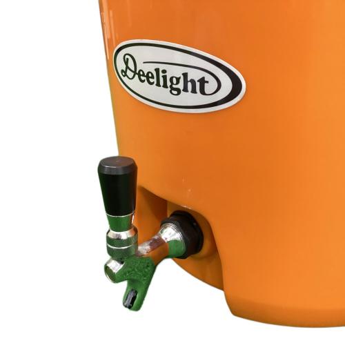 Deelight (ディーライト) アイスバケット 5 ガロン ウォータージャグ オレンジ 18.9L