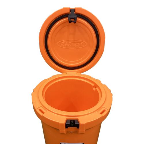 Deelight (ディーライト) アイスバケット 5 ガロン ウォータージャグ オレンジ 18.9L