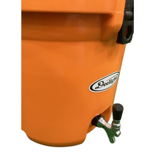 Deelight (ディーライト) アイスバケット 5 ガロン ウォータージャグ オレンジ 18.9L