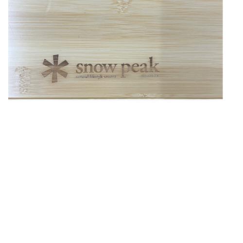 Snow peak (スノーピーク) アウトドアテーブル 720×1215×660(h)mm ワンアクションテーブルロング竹