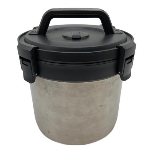 STANLEY (スタンレー) キャンプ クロックフードジャー クッキング用品 シルバー 3QT/2.8L