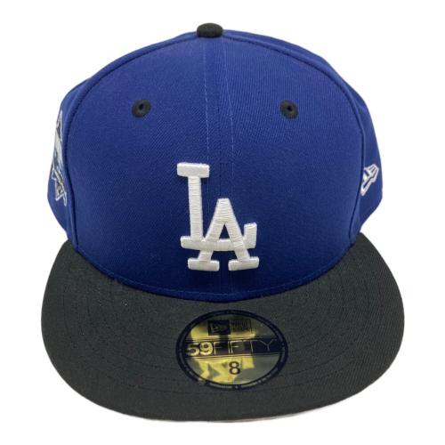 ロサンゼルス・ドジャース THE CAP 5950 LOSDODCO 40TH DROY BLK 応援グッズ 東京MLB開幕記念 63.5cm ブルー
