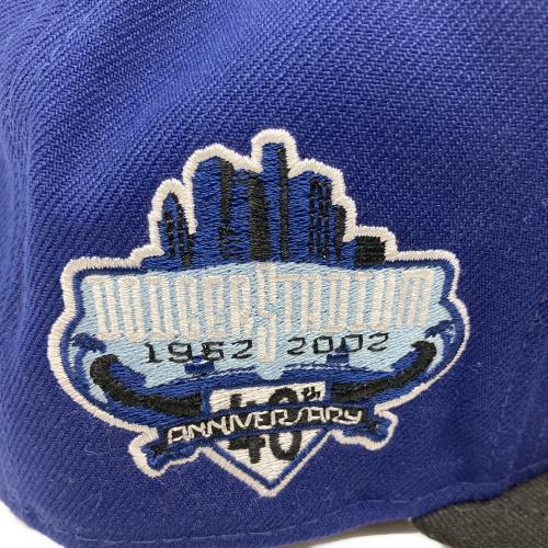 ロサンゼルス・ドジャース THE CAP 5950 LOSDODCO 40TH DROY BLK 応援グッズ 東京MLB開幕記念 63.5cm ブルー
