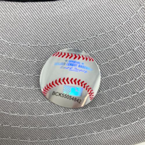ロサンゼルス・ドジャース THE CAP 5950 LOSDODCO 40TH DROY BLK 応援グッズ 東京MLB開幕記念 63.5cm ブルー