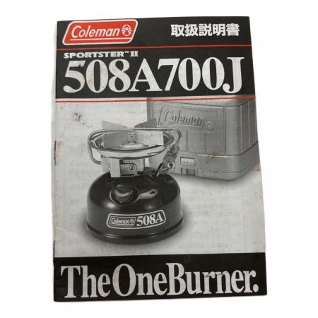 Coleman (コールマン) 508A700J ガソリンシングルバーナー｜トレファク