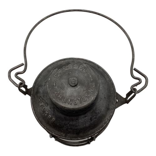 DRESSEL (ドレッセル) レイルロードランタン オイルランタン アンバーグローブ(刻印無) ヴィンテージ