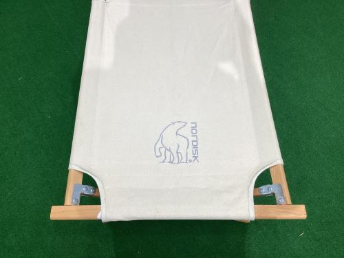 Nordisk (ノルディスク) コット ホワイト Canvas Top Wooden Cot