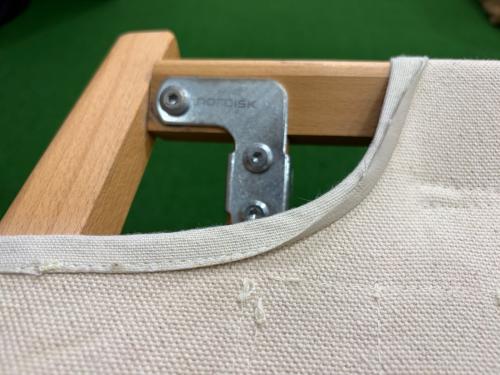 Nordisk (ノルディスク) コット ホワイト Canvas Top Wooden Cot