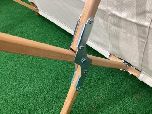Nordisk (ノルディスク) コット ホワイト Canvas Top Wooden Cot