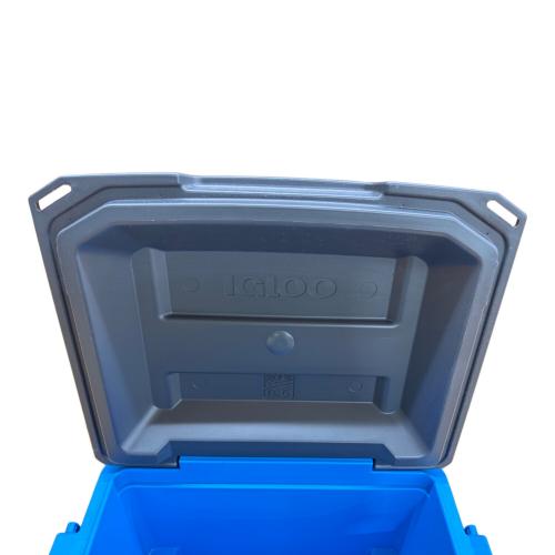 iGloo (イグルー) マックスコールド ラティテュード クーラーボックス 62QT(58L) グレー×ブルー