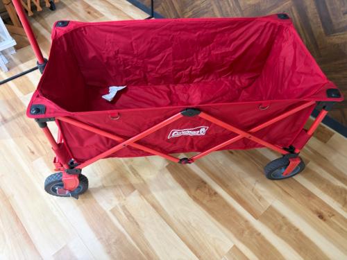 Coleman (コールマン) キャリーワゴン 2000021989 レッド アウトドアワゴン