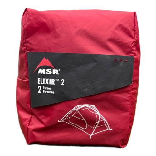 MSR (エムエスアール) 登山用テント レッド エリクサー2
